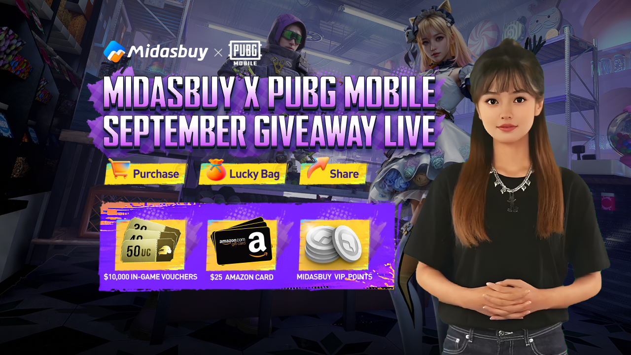 Midasbuy x PUBG MOBILE November Giveaway Live — Preview Now!