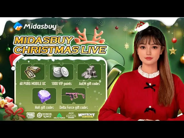 Midasbuy Christmas-Special Live - Preview Now!